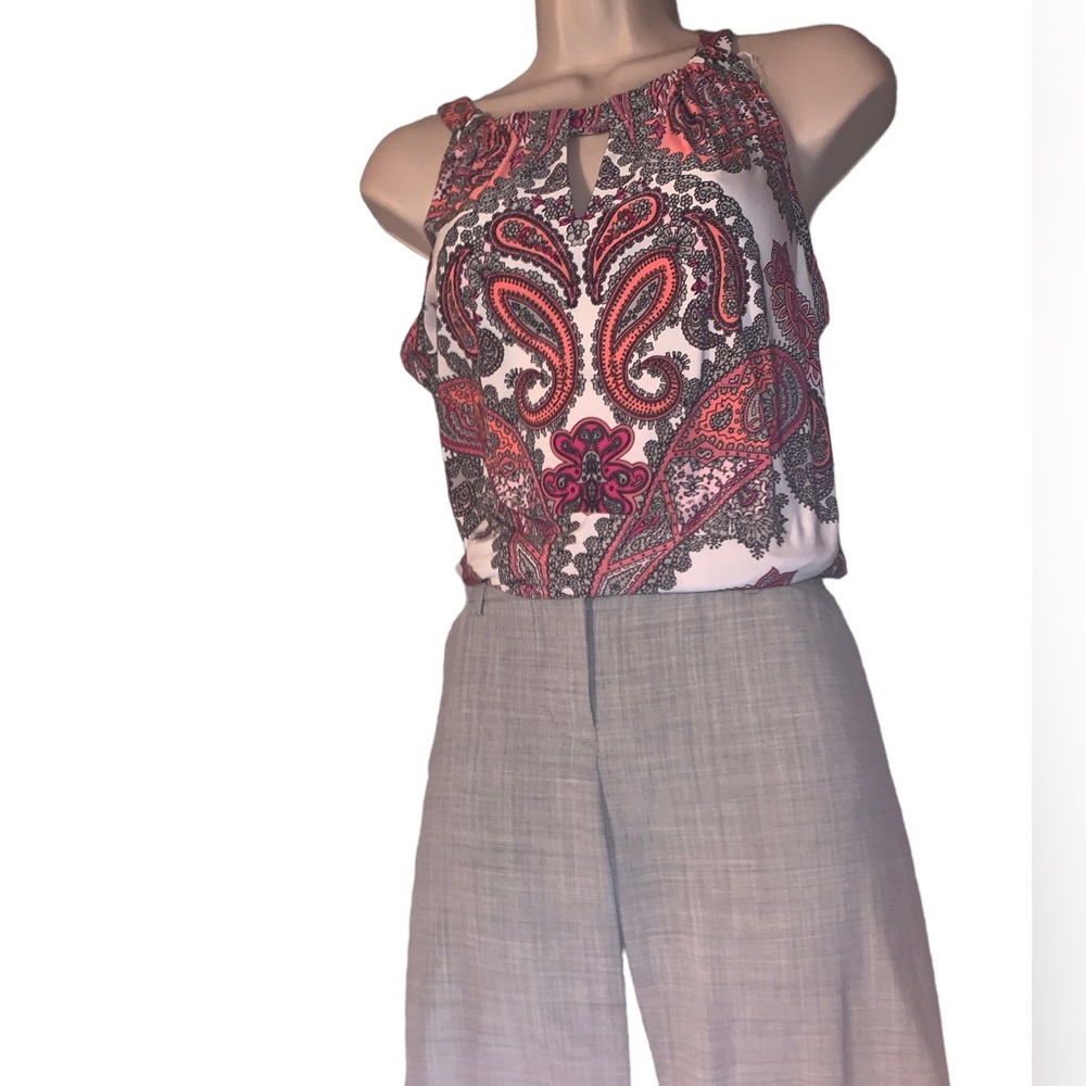 Paisley Print Halter Top by INC Medium - Picture 3 of 8
